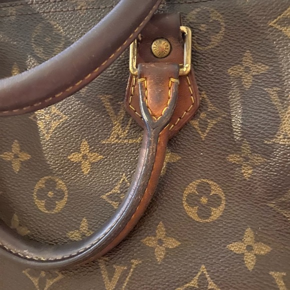 Authentic Louis Vuitton 3/1996 Speedy bag w original lock - Picture 3 of 16
